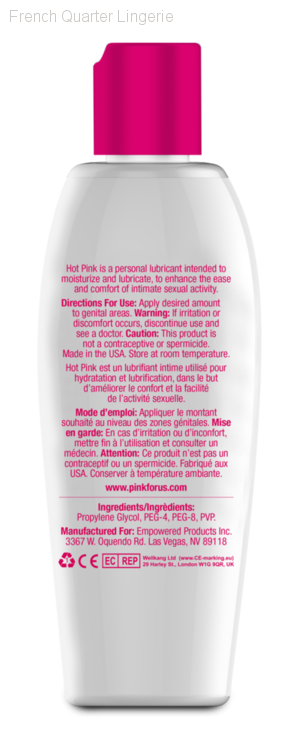 Lubricants - Hot PINK® Warming Lubricant