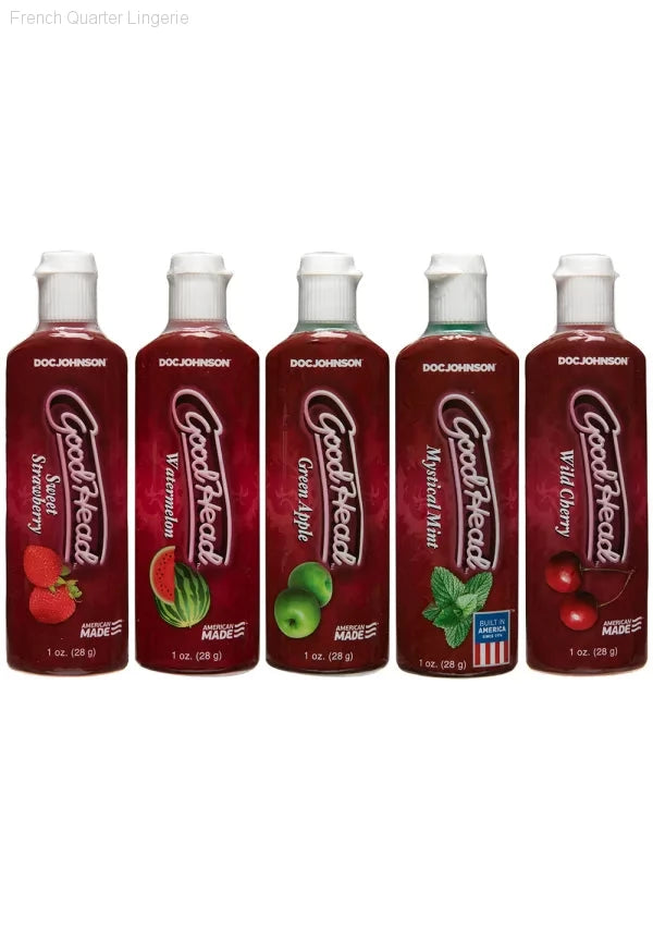 GoodHead - Oral Delight Gel - Multi 5-Pack-French Quarter Lingerie