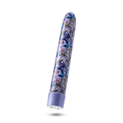 Limited Addiction By Blush® | Floradelic Slimline Purple Vibrator with Powerful RumboTech™ Technology