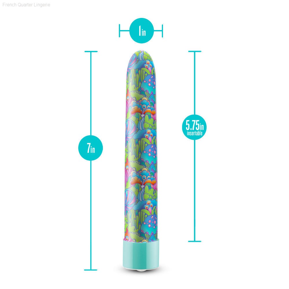 Rechargeable Vibrators - Limited Addiction By Blush® | Utopia Slimline Aqua Vibrator With Powerful RumboTech™ Technology