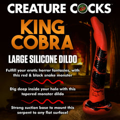 King Cobra Silicone Dildo - 14 Inch