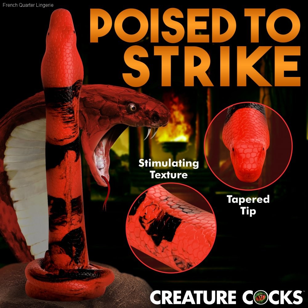 Dildos - King Cobra Silicone Dildo - 14 Inch