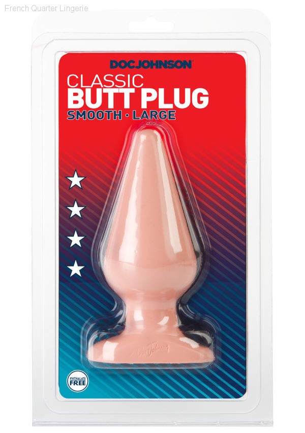 Butt Plugs - Classic Smooth Butt Plug