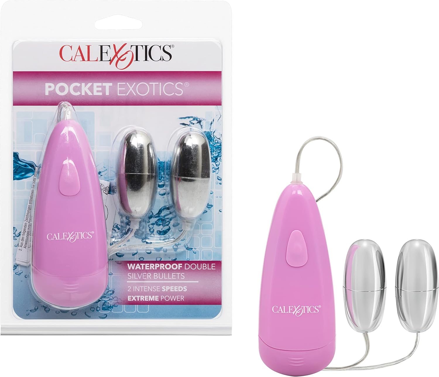 Battery Operated Vibrators - Pocket Exotics® Vibrating Double Bullets