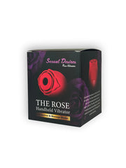 Rose Vibrator with Suction (10 Functions) | Sexual Desires