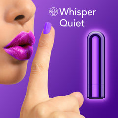 Kool Vibes By Blush® | Discreet & Travel-Friendly Mini Bullet Vibrator - 10 Vibration Modes Clitoral Stimulator