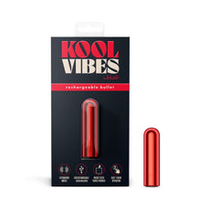 Kool Vibes By Blush® | Discreet & Travel-Friendly Mini Bullet Vibrator - 10 Vibration Modes Clitoral Stimulator