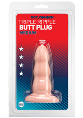 Triple Ripple Butt Plug