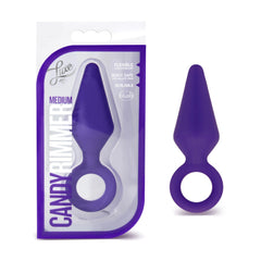 Luxe By Blush® | Candy Rimmer Purple Anal Plug (Pick Size)