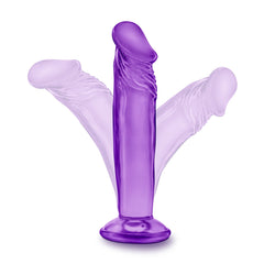 B Yours By Blush® | Sweet N' Small 6 Realistic 6.5-Inch Long Dildo With Suction Cup Base