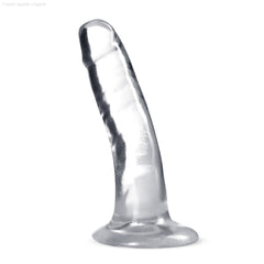 B Yours Plus By Blush® | Hard N’ Happy Realistic G-Spot 5.5-Inch Long Dildo With Suction Cup Base-French Quarter Lingerie