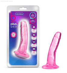 B Yours Plus By Blush® | Hard N’ Happy Realistic G-Spot 5.5-Inch Long Dildo With Suction Cup Base-French Quarter Lingerie