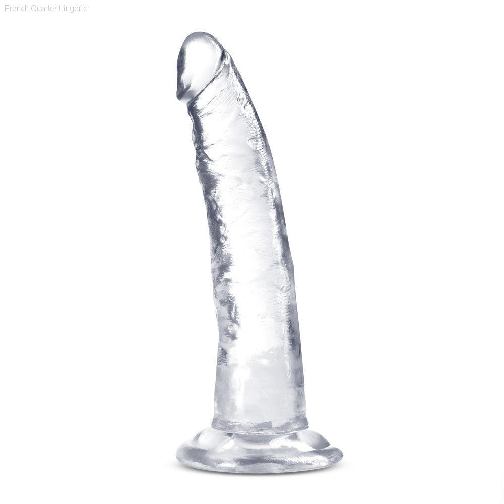 B Yours Plus By Blush® | Lust N’ Thrust Realistic G-Spot 7.5-Inch Long Dildo With Suction Cup Base-French Quarter Lingerie