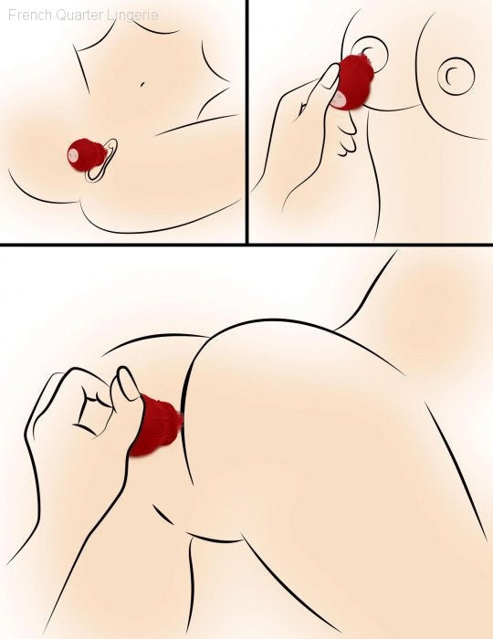 Bloomgasm Wild Violet 10X Silicone Clit Licking Stimulator - Red-French Quarter Lingerie