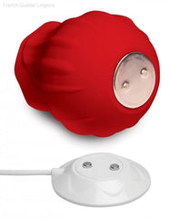 Bloomgasm Wild Violet 10X Silicone Clit Licking Stimulator - Red-French Quarter Lingerie