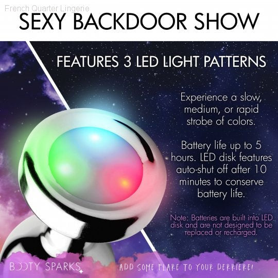 Light Up Anal Plug French Quarter Lingerie Light Up Anal Plug French Quarter Lingerie