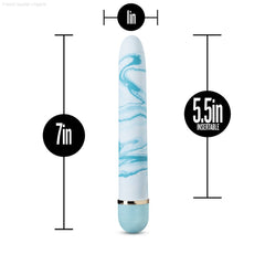 The Collection By Blush® | Blueberry Haze Blue 7-Inch Vibrator