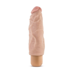 Dr. Skin By Blush® | Cock Vibe 9 Realistic Beige 7.5-Inch Long Vibrating Dildo