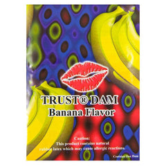 TRUST® Banana Latex Dental Dams