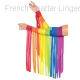 Rainbow : O/S - Rainbow Fringe Arm Piece