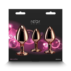 Rear Assets - Heart Plug Trainer Kit - Rose Gold