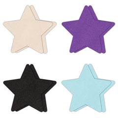 Pretty Pasties Stars I - Assorted Colors (4 Pack)