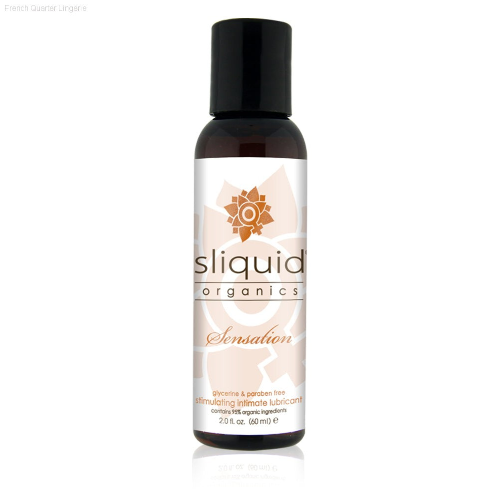 Lubricants - Sensation – Sliquid Organics Aloe Vera Based Lubricant