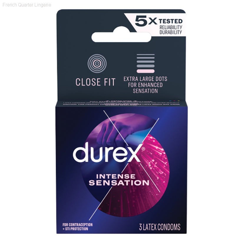 Durex Intense Sensation Condoms – French Quarter Lingerie