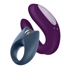 Rechargeable Vibrators - Partner Box 2 - Vibrating Cockring + Partner Vibrator