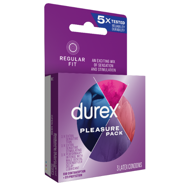 Durex® Pleasure Pack Condoms