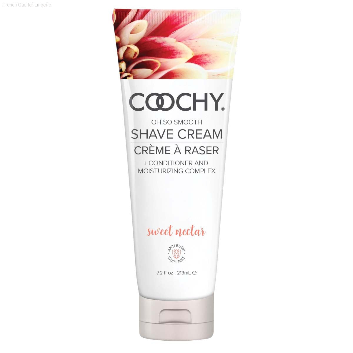 Coochy Shave Cream Sweet Nectar-French Quarter Lingerie