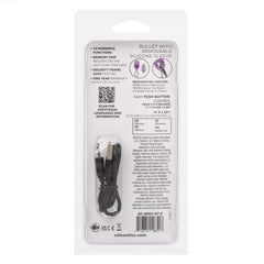 Turbo Buzz™ Bullet with Removable Silicone Sleeve