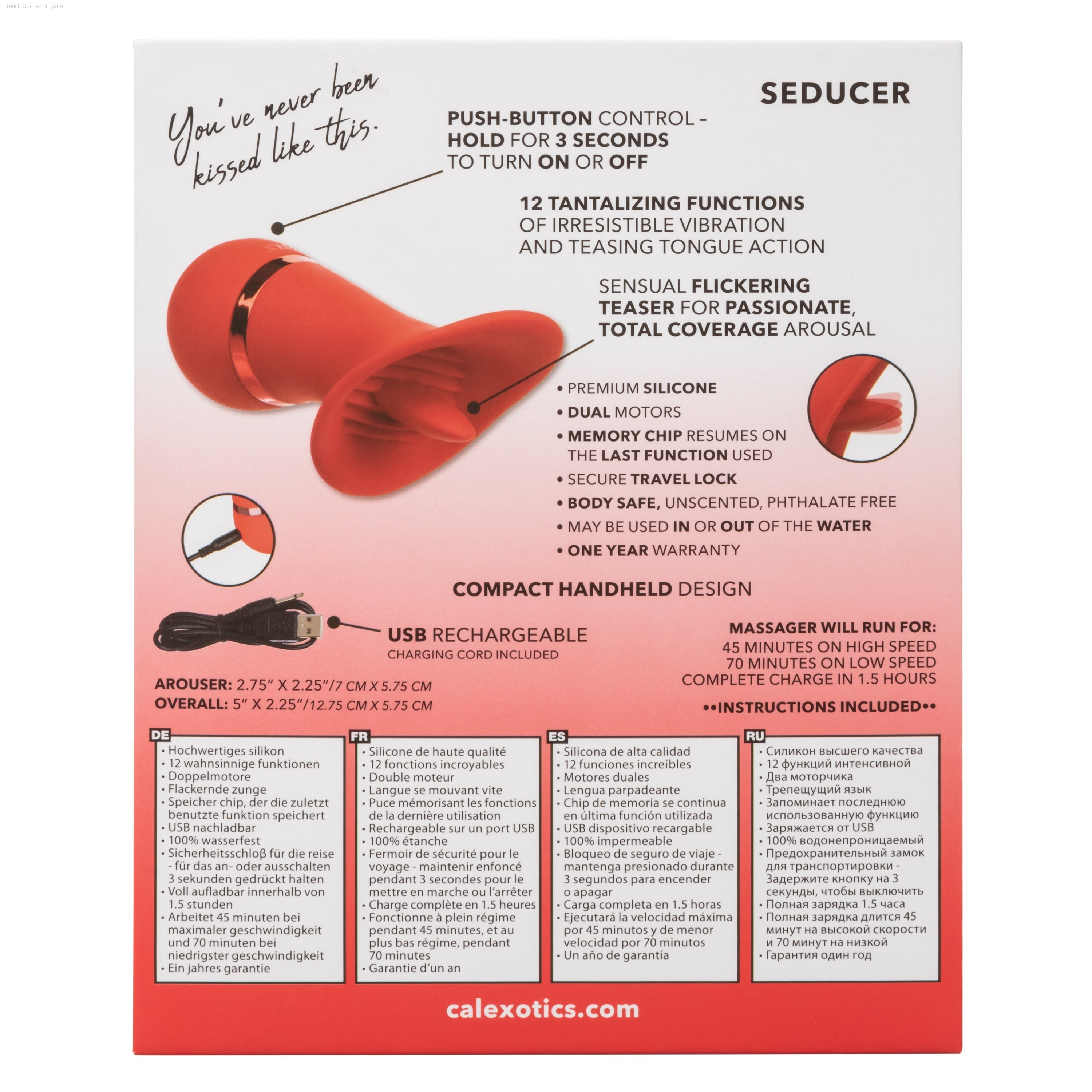 French Kiss™ Seducer-French Quarter Lingerie