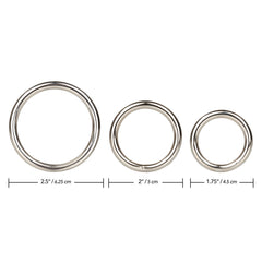 Silver Ring - 3 Piece Set