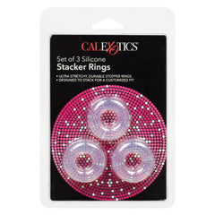 Set of 3 Silicone Stacker Rings