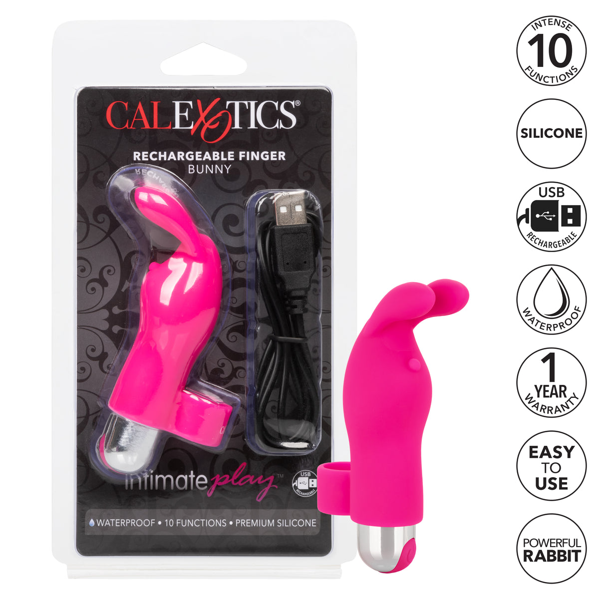 Intimate Play™ Rechargeable Finger Bunny