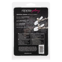 Nipple Play® Crystal Chain Nipple Clamps