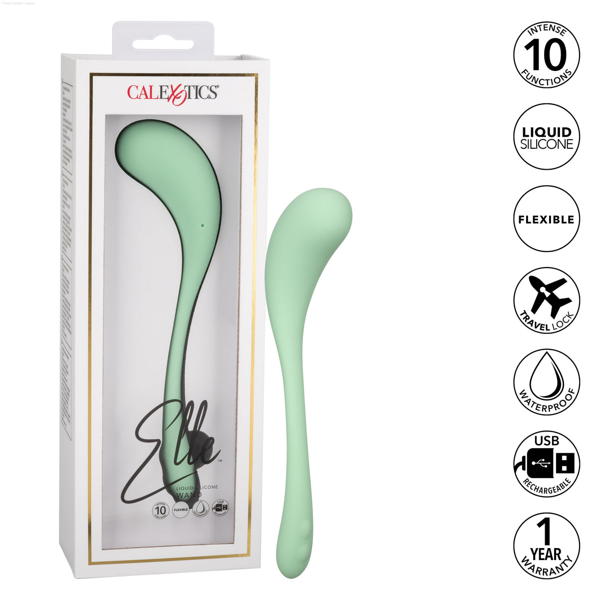 Elle™ Liquid Silicone Wand-French Quarter Lingerie