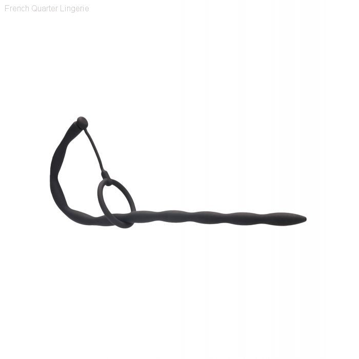 Sounds - Urethral Sounding Silicone Plug & Cock Ring Set