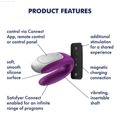 Rechargeable Vibrators - Double Fun Bluetooth Connect App