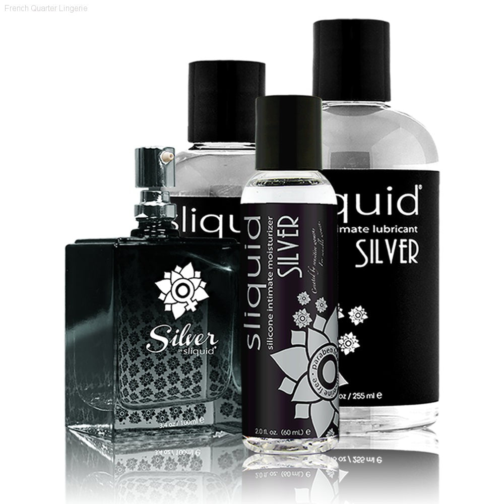 Lubricants - Silver – Sliquid Naturals Silicone Based Lubricant