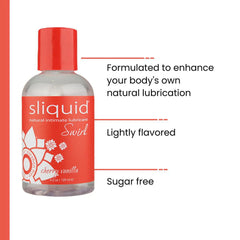 Cherry Vanilla – Sliquid Naturals Flavored Lubricant