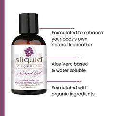 Natural Gel – Sliquid Organics Aloe Vera Based Lubricant