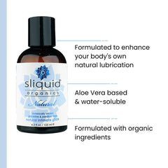 Natural – Sliquid Organics Aloe Vera Based Lubricant