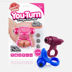 Cockrings - You-Turn™ 2 Finger Fun Vibe