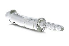 Battle Rammer Phallic Glass Thruster-French Quarter Lingerie