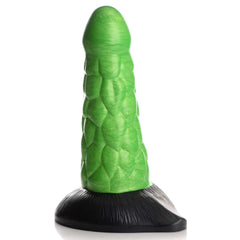 Radioactive Reptile Thick Scaly Silicone Dildo