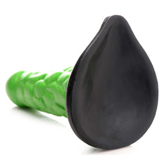 Radioactive Reptile Thick Scaly Silicone Dildo