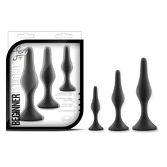 Luxe Beginner Kit Anal Plug With Suction Cup Base