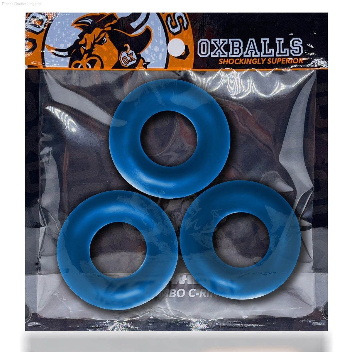 FAT WILLY 3-pack thick no-roll cockrings-French Quarter Lingerie